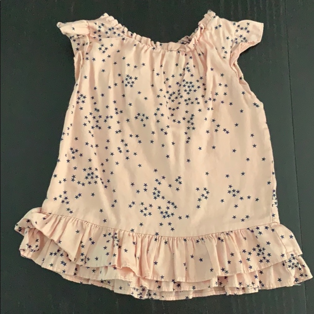 Baby gap pink sleeveless shirt